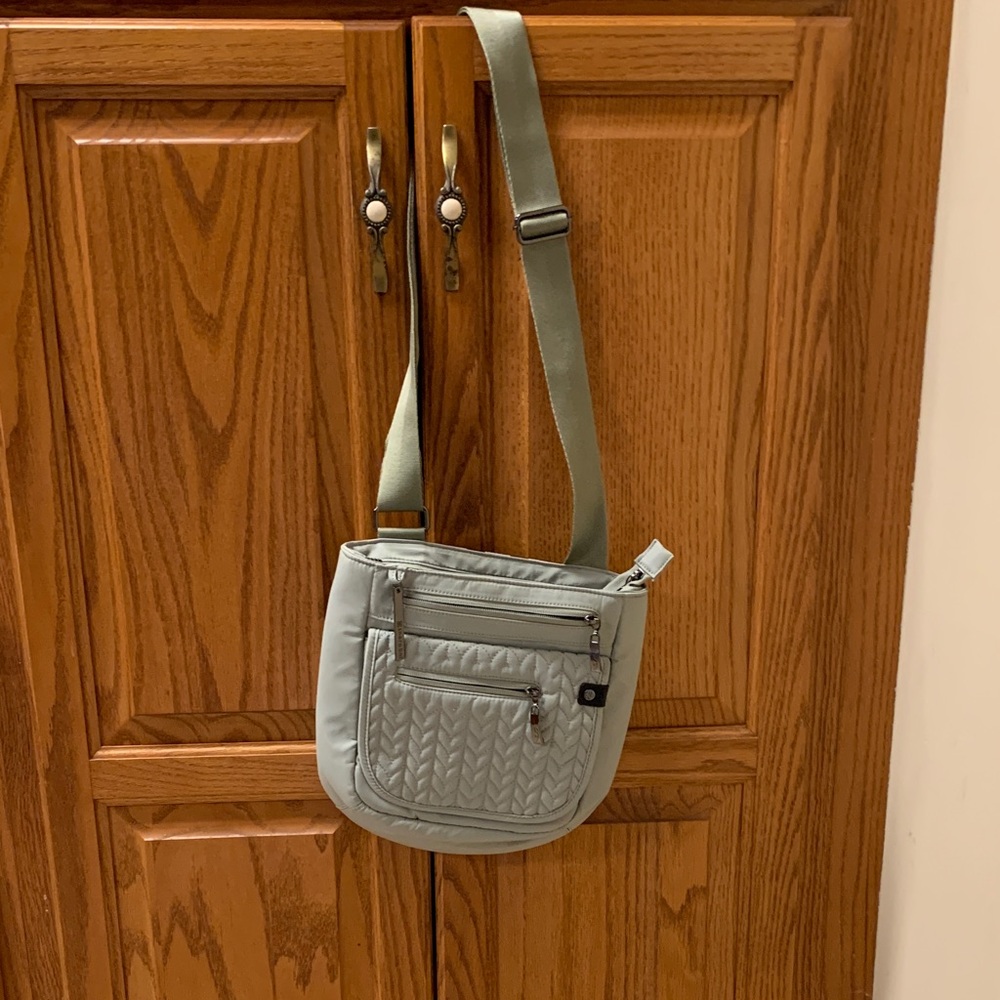 Sherpani Stylish Gray Crossbody Bag